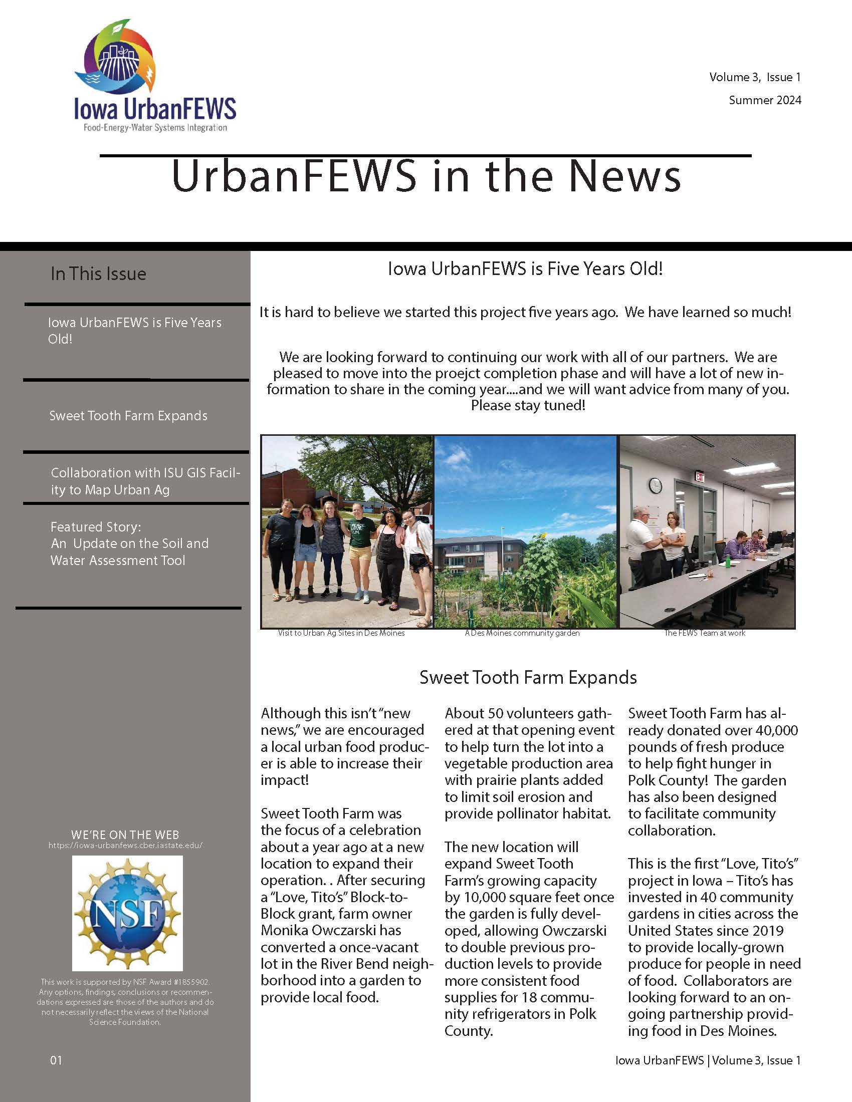 Newsletter Summer 2024 page 1